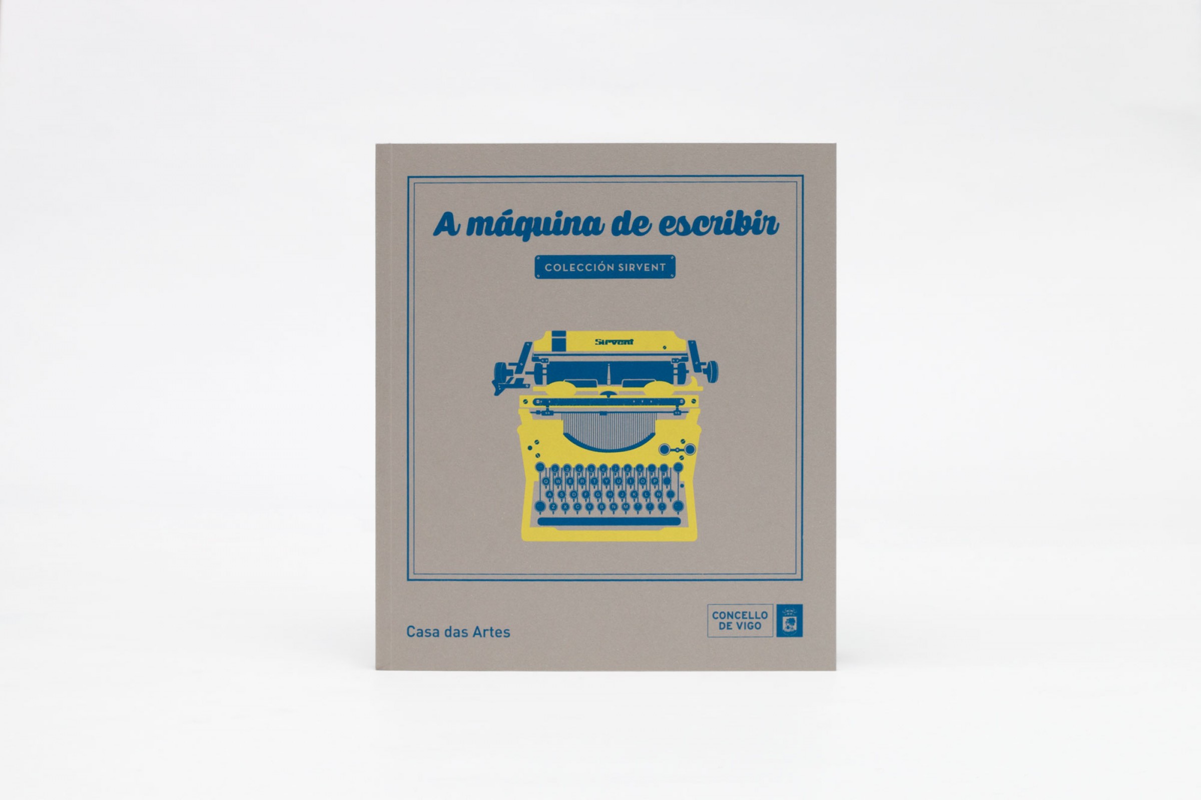 A máquina de escribir. Colección Sirvent